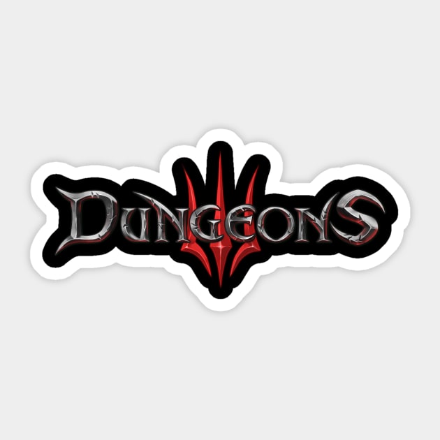 Dungeons III V2 Sticker by korstee